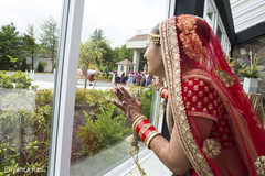 Maharani seeing the baraat from the distance baraat,indian bride,indian wedding traditions