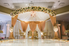 Marvelous white and peach indian wedding mandap indian wedding mandap,indian wedding decor