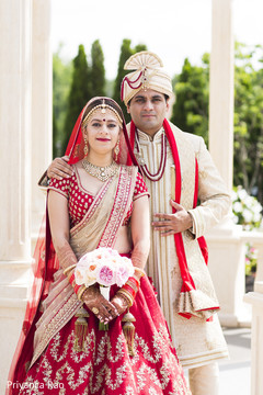 Perfect indian couple indian bride fashion,indian groom fashion,bridal bouquet