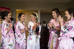 Maharani celebrating with bridesmaids Maharani celebrating with bridesmaids