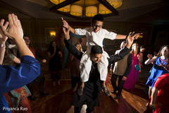 Guests dancing during garba garba,garba dj,pre wedding celebrations