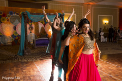 Indian guests leading the dance garba,performance,choreography