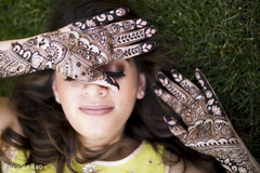 Indian bride showing off her mehndi bridal mehndi,indian bride,mehndi night