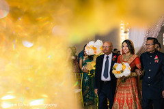 Gorgeous Maharani walking down the aisle. indian bride,indian wedding ceremony,indian wedding photography