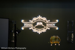 Monogrammed uplightning. indian wedding reception,planning and design,uplightning