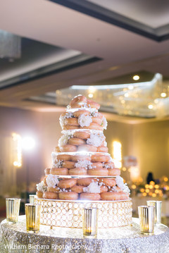 Fantastic doughnut wedding cake. indian wedding reception,donuts wedding cake,wedding cake