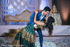 Lovely Indian couple choreography. indian wedding reception,dj,indian bride and groom