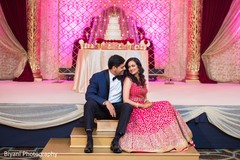 Sweet Indian Newlyweds. indian wedding reception,indian bride and groom,reception fashion