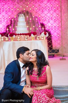 Emotional wedding moment. indian wedding reception,indian bride and groom,reception fashion