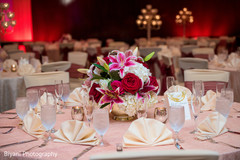 Short floral centerpiece. indian wedding reception,floral and decor,floral centerpiece