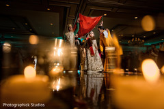 Indian bride under a traditional canopy. Indian bride under a traditional canopy.