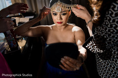 Indian bride hair jewelry. indian bride,getting ready,hair and makeup,indian bridal jewelry