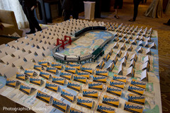 Fantastic seating card table. indian wedding reception,seating cards,seating plan table