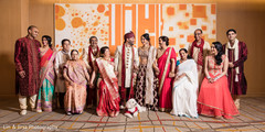 Elegant indian wedding reception family portrait indian wedding,indian wedding photography,indian couple