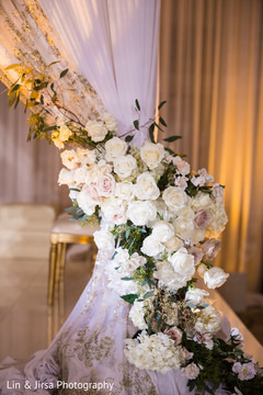 Gorgeous mandap floral arrangements indian wedding floral decor,indian wedding floral and decor