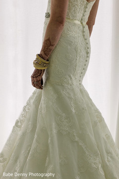Maharani's lovable white wedding dress. white wedding dress,bridal fashion,bridal mehndi