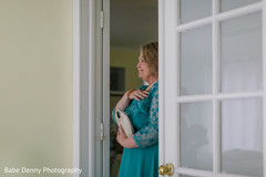 Emotional mother of the bride scene. getting ready,indian wedding photography