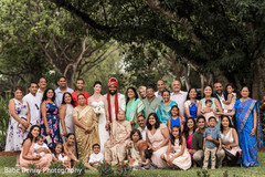Fabulous Indian wedding family photo. indian bride and groom,indian wedding photography