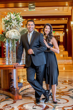Stylish indian couple Stylish indian couple