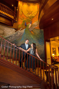 Indian engagement portrait Indian engagement portrait
