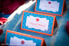 Unique Indian wedding seating card. Unique Indian wedding seating card.