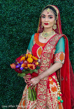 Indian bride whimsical images. indian wedding photography,indian bride,indian bridal fashion,bridal bouquet