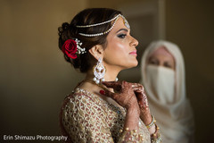 Lovely indian bride hair-do Lovely indian bride hair-do