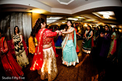 Parsi bride dancing previous to the wedding day. Parsi bride dancing previous to the wedding day.