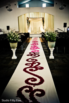 Parsi wedding aisle decor. parsi wedding ceremony,floral and decor,ceremony venue