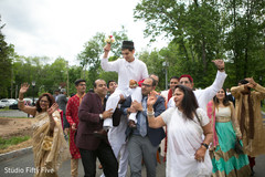 Parsi groom baraat. baraat procession,pre- wedding celebrations,parsi groom