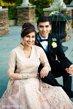 Glowing Indian lovebirds. indian bride and groom,indian wedding reception fashion,indian wedding photography