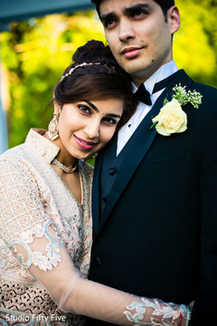 Fairy tale Indian bride and groom. indian bride and groom,indian wedding reception fashion,indian wedding photography