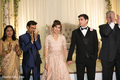 Indian wedding reception stellar moment. indian wedding reception,indian bride and groom,reception fashion