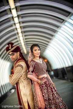 Traditional Indian wedding bride and groom. Traditional Indian wedding bride and groom.