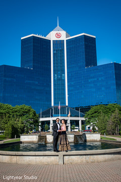 Elegant Indian bride and groom photo shoot. indian wedding photography,indian bride and groom,reception fashion
