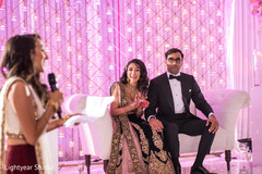 Indian Wedding speech scene. indian wedding reception,indian wedding decor,indian bride and groom