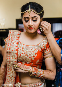 Indian bride getting ready for wedding ceremony indian bride getting ready,indian bride fashion,bridal jewelry