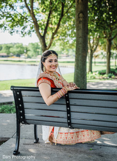 Glamorous indian bride indian bride lengha,bridal jewelry,maharani's bridal bangles