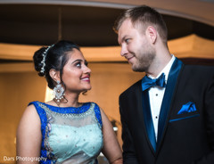Indian bride and groom at their wedding reception indian wedding reception,indian bride fashion,indian groom fashion