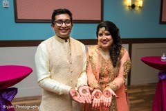 Marvelous indian bride and groom's mehndi art Marvelous indian bride and groom's mehndi art