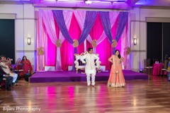 Dazzling indian bride and groom's performance pre- wedding celebrations,sangeet,indian bride and groom