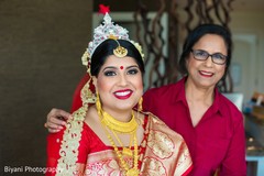 Marvelous indian bride getting ready indian bride hair and makeup,indian bride getting ready,bridal jewelry
