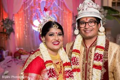 Take a look at this indian couple at their wedding ceremony indian wedding ceremony,indian bride fashion,indian groom fashion,bridal jewelry