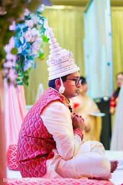 Indian groom during wedding ceremony indian wedding ceremony,indian groom fashion,indian wedding photography