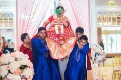 Dazzling indian bride's entrance indian wedding ceremony,indian bride,indian wedding photography,doli entrance