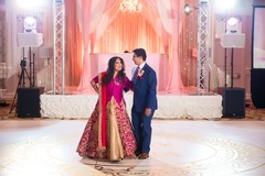 First dance capture indian bride and groom,indian wedding reception,indian wedding reception photography,dj and entertainment