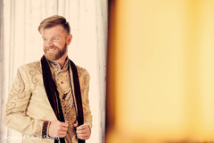 Handsome Indian groom ready to say I do. sherwani,indian groom fashion,getting ready