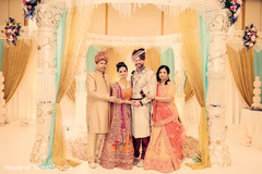 Stunning Indian wedding ceremony photography. indian fusion wedding ceremony,indian bride and groom,mandap
