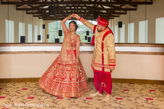 Ravishing indian bride spinning around groom first look photography,indian bride fashion,indian groom fashion