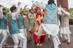 Vibrant indian wedding baraat capture indian groom fashion,indian groomsmen,indian wedding baraat